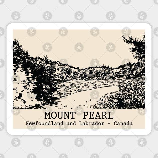 Mount Pearl - Newfoundland and Labrador Magnet by Lakeric